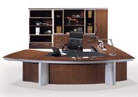 經(jīng)典實(shí)木大班臺(tái)DBT-019